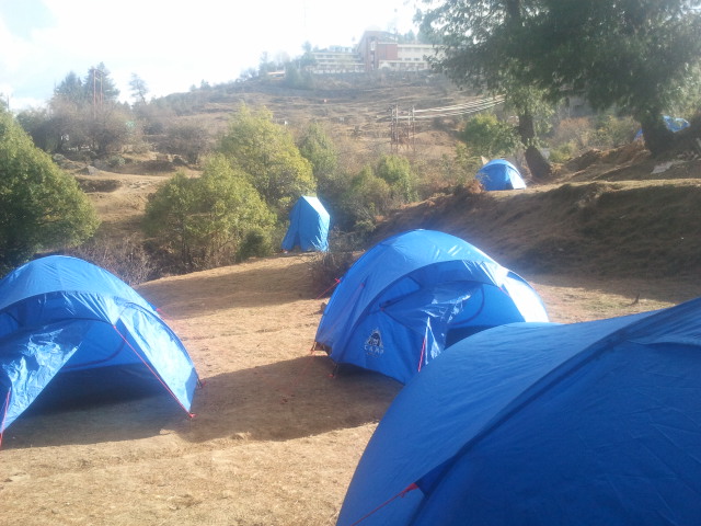 Camps in Auli