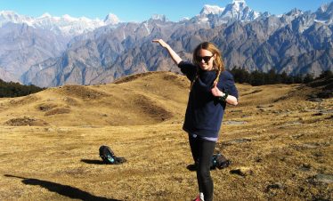 Guest at Gorson Meadow Bugyal Hike