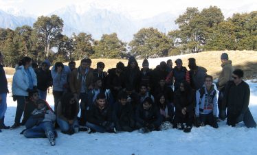 school group to gorson hiking