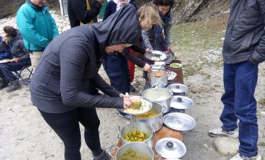 dinner auli auli camp