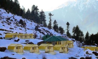 Auli Resort in Winter
