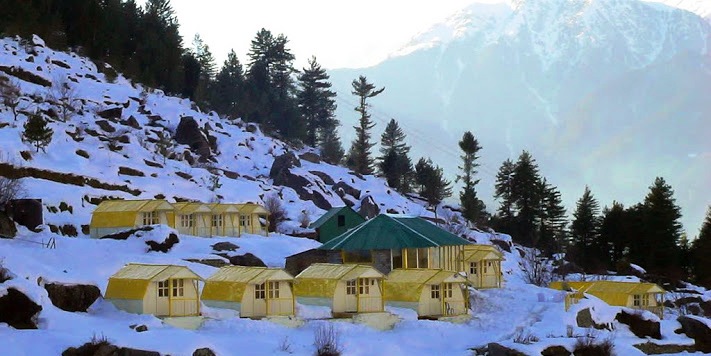 Auli Resort in Winter
