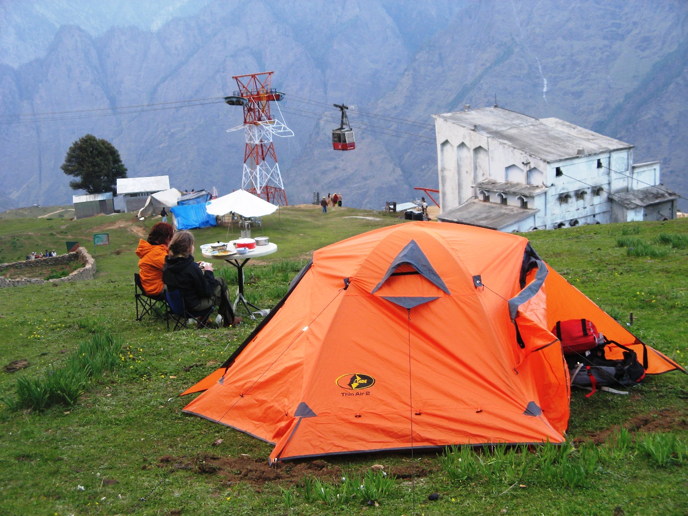 auli 10 number tower himalayan views