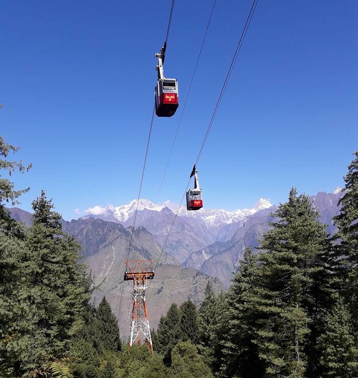 auli vacation tours packages cable car ride ropeway ride