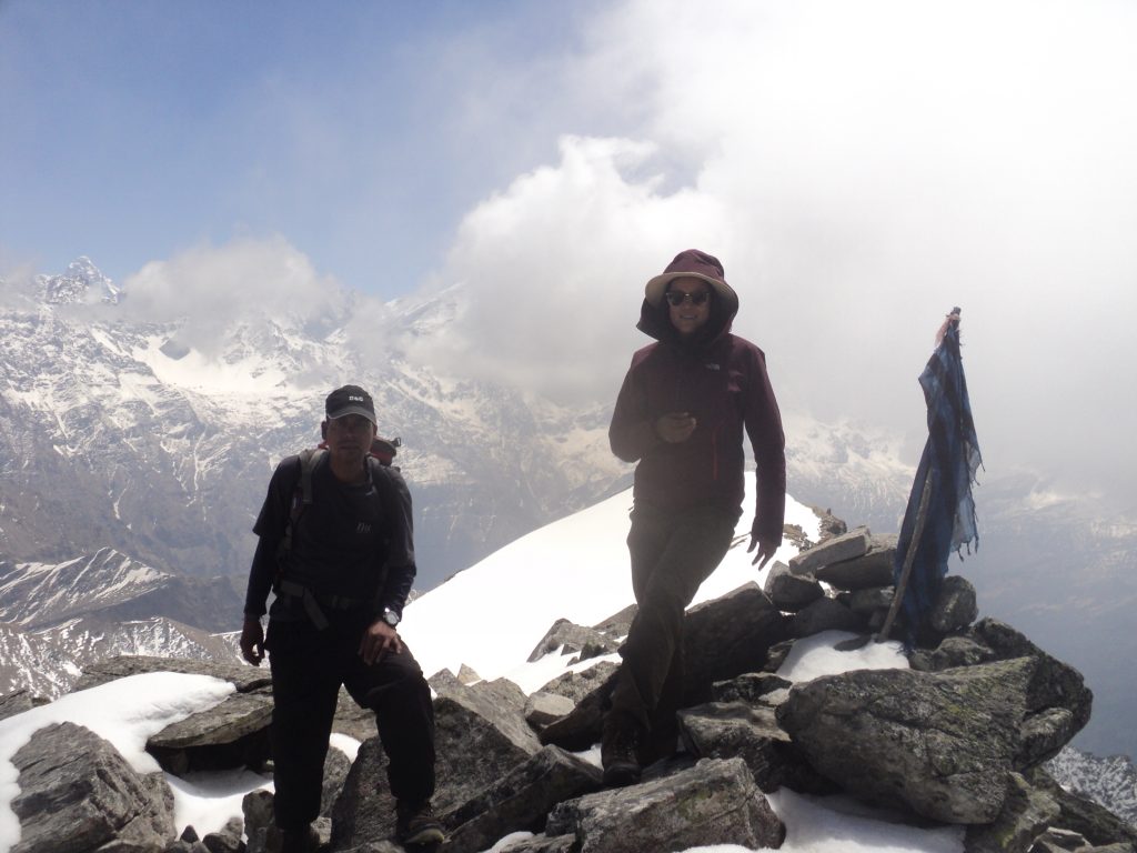 summit of pangarchulla peak
