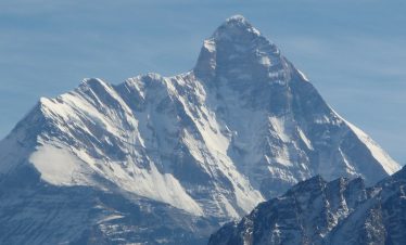 second highest peak nandadevi mountain