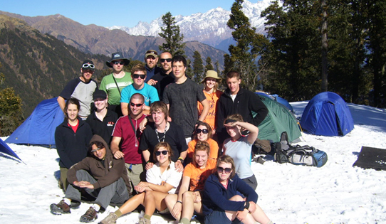 kuaripass trek north face trek