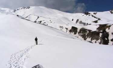 kuaripass in winter trek