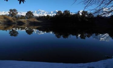 tali lake view and campsite
