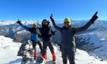kedar kantha winter trek